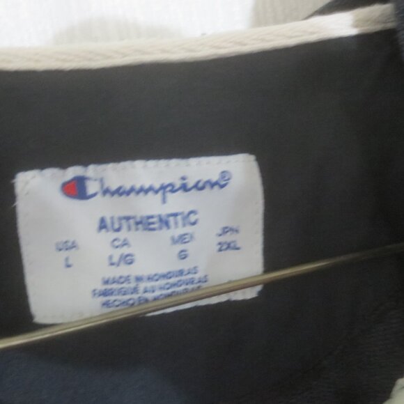 Champion Authentic Champion Lightweight Black Zippered Hoodie - Size Large Women - Picture 7 of 10